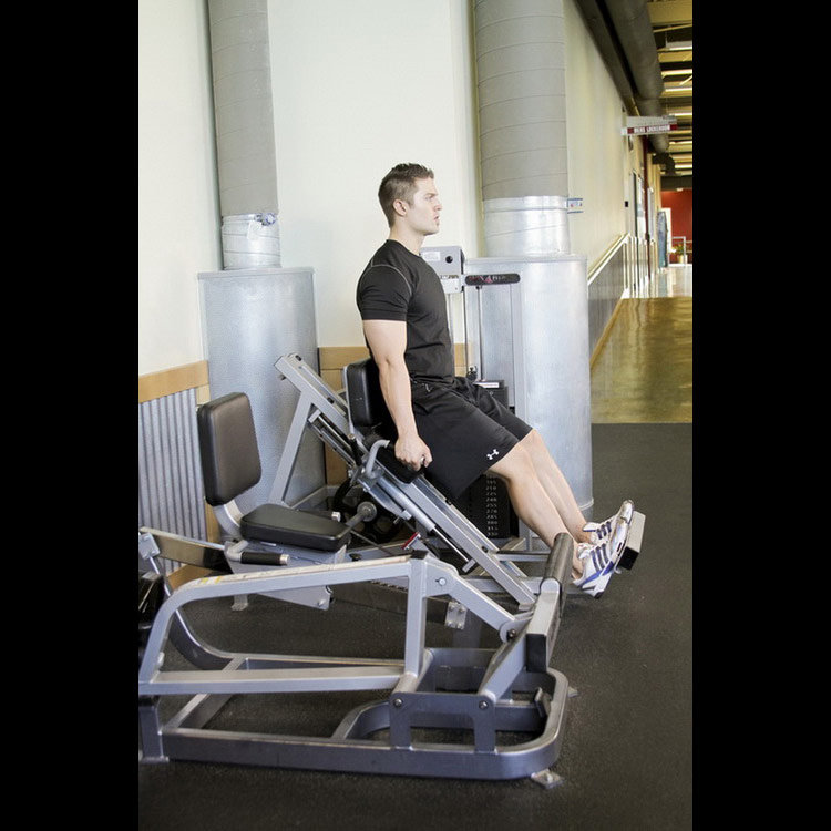 техника выполнения упражнения: Жим икроножными мышцами (Calf Press) на фото техника выполнения упражнения: Жим икроножными мышцами (Calf Press) на фото