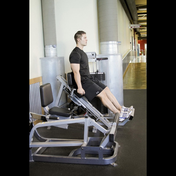 техника выполнения упражнения: Жим икроножными мышцами (Calf Press) на фото техника выполнения упражнения: Жим икроножными мышцами (Calf Press) на фото