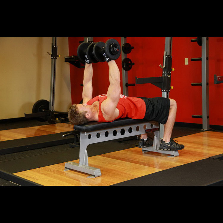 техника выполнения упражнения: Жим гантелей лежа (Dumbbell Bench Press) на фото техника выполнения упражнения: Жим гантелей лежа (Dumbbell Bench Press) на фото