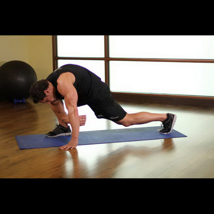 техника выполнения упражнения: Упражнение Самая лучшая растяжка в мире (World's Greatest Stretch) на фото