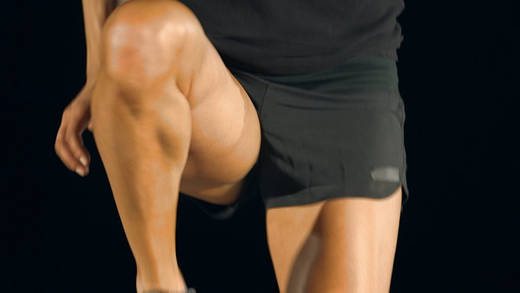 техника выполнения упражнения: Бег на месте с высоким подъёмом коленей (High Knee Jog) на фото техника выполнения упражнения: Бег на месте с высоким подъёмом коленей (High Knee Jog) на фото