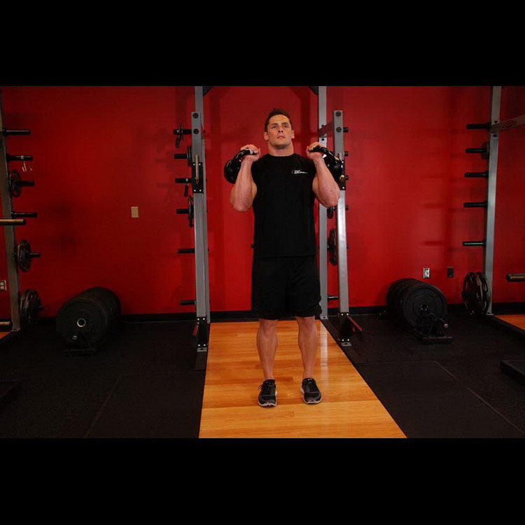 техника выполнения упражнения: Толчок гирь над собой (Double Kettlebell Jerk) на фото техника выполнения упражнения: Толчок гирь над собой (Double Kettlebell Jerk) на фото