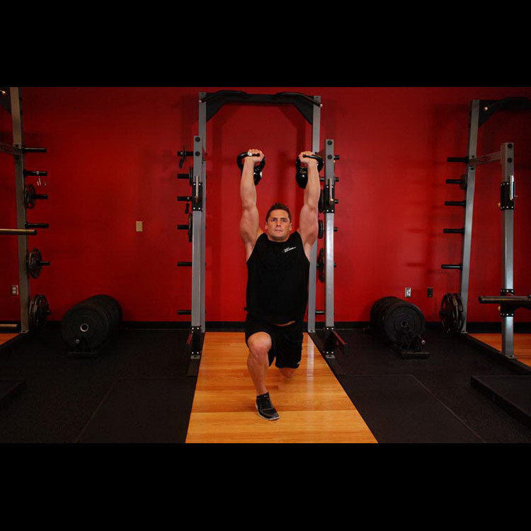 техника выполнения упражнения: Толчок гирь над собой (Double Kettlebell Jerk) на фото техника выполнения упражнения: Толчок гирь над собой (Double Kettlebell Jerk) на фото