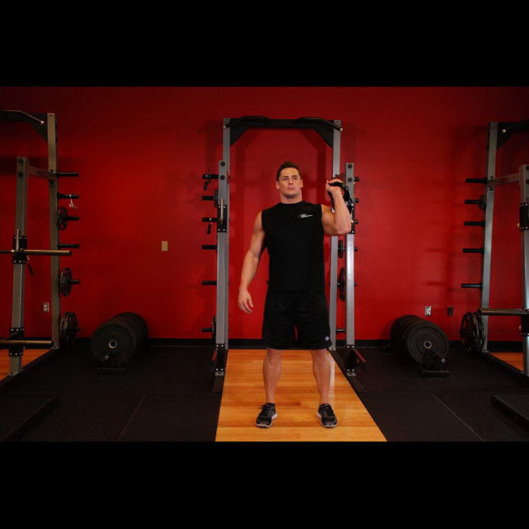 техника выполнения упражнения: Жим гири одной рукой (One-Arm Kettlebell Push Press) на фото техника выполнения упражнения: Жим гири одной рукой (One-Arm Kettlebell Push Press) на фото